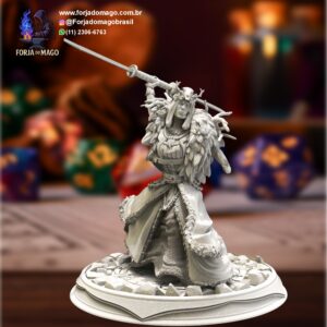 Mira Ravensong Miniatura Resina, RPG, Dungeons and dragons, boardgame e outros