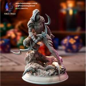 Exrin Nvata Miniatura Resina, RPG, Dungeons and dragons, boardgame e outros