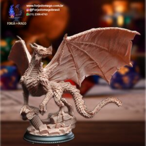 Midorius the Broken Miniatura de Resina, RPG, Dungeons and dragons, boardgame e outros