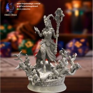 Renmaeth - Goddess of Nature Miniatura Resina, RPG, Dungeons and dragons, boardgame e outros