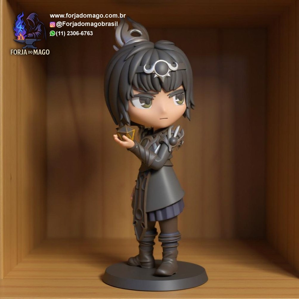 Baldur's Gate 3 - Shadowheart Chibi Miniatura, Escultura, Action Figure ...