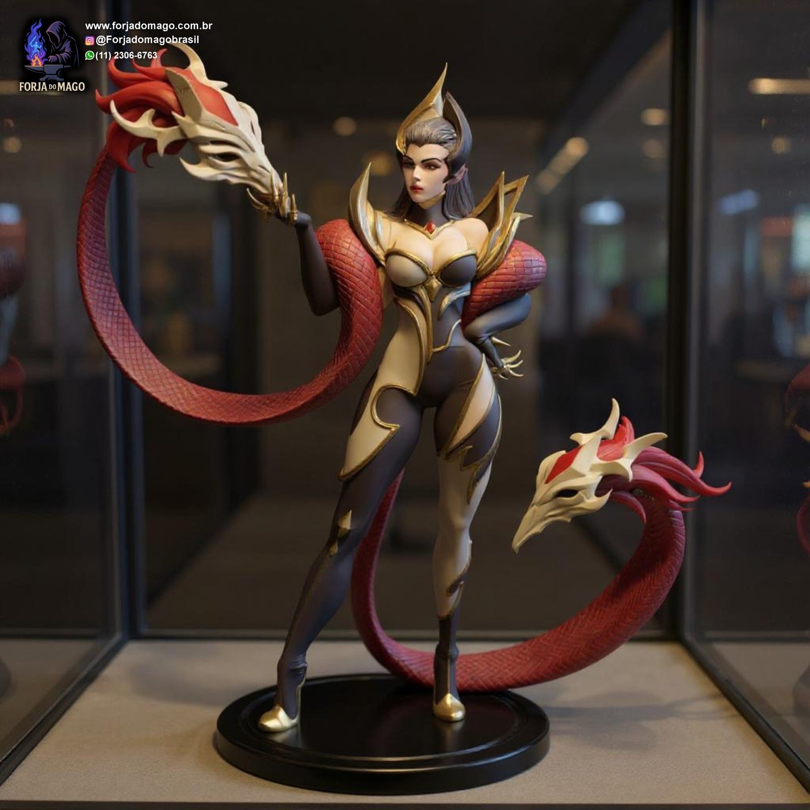 league of legends 秩序の光 リヴェン フィギュア League of Legends-Evelynn Action Figure, Anime - Forja do Mago